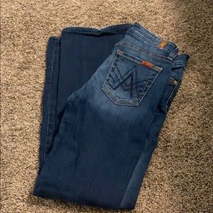 7 FAM 26x30 A Pocket Bootcut Jeans
